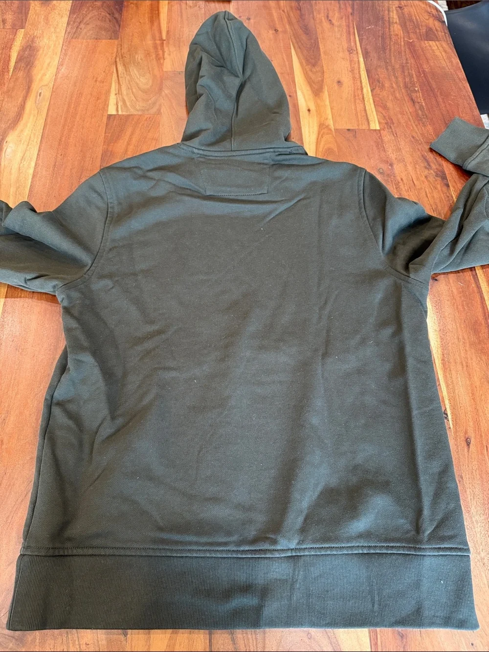 Army green hoodie